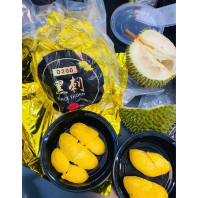 【整件批发】马来西亚黑刺榴莲D200液氮整果/榴莲王/可零售选果图5