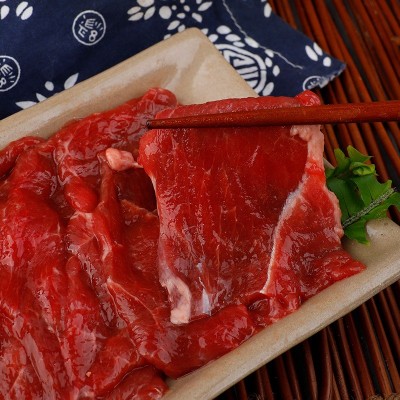 大汉牛肉经典原味1kg/袋牛肉火锅串串生鲜冷冻牛肉商家批发零售图2