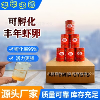 丰年虾 丰年虾卵 源头工厂丰年虫卵 卤虫卵 渤海湾卵 找瑞兴工厂 2件起批图3