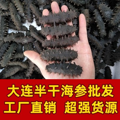 半干海参 拉缸盐 大火候、中火候 盐渍海参批发500g 2套起批图2
