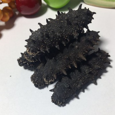大连深海底播纯淡干海参干货批发50g 大型海参工厂稳定一手货源 2盒起批图3