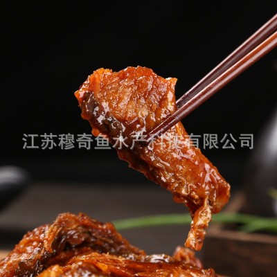 江南风味熏鱼爆鱼煎鱼地方小吃零食下酒菜食用农产品两件起批图4