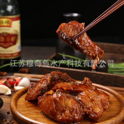 江南风味熏鱼爆鱼煎鱼地方小吃零食下酒菜食用农产品两件起批图2