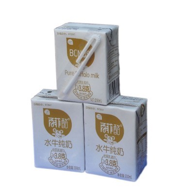 广西百菲酪水牛奶纯奶12盒装 2件起批图4
