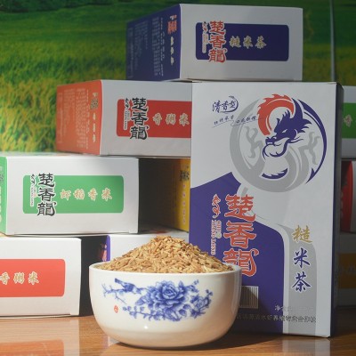 农家自产糙米茶 颗粒饱满 色泽自然均匀 口感香糯 1KG/盒 批发2件起批图2