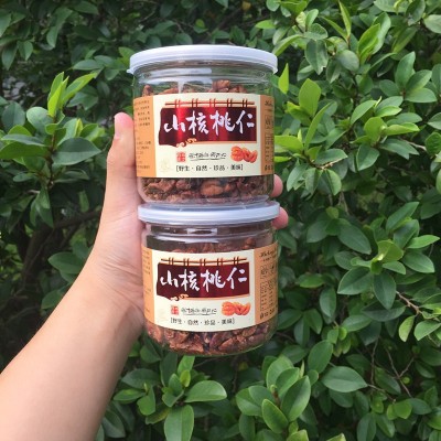 临安山核桃仁新货小核桃仁250g 200g 135g含罐装坚果批发代发2件起批图4