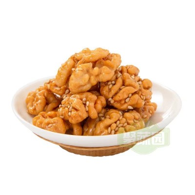 【聚蔬园】去皮香酥核桃仁芝麻海苔味脱皮餐饮酒店冷盘休闲坚果零2件起批图4