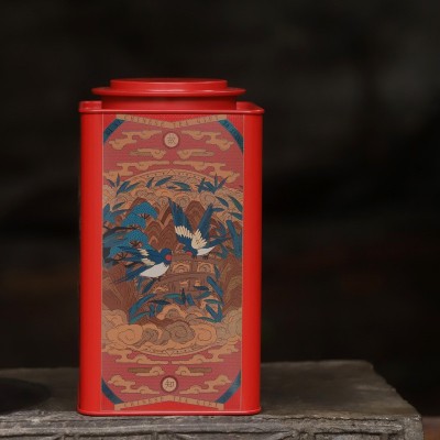 2023年红茶高海拔水仙红茶蜜香花香耐泡 武夷红茶两罐500g礼盒装 2罐起批图4