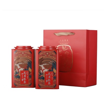 2023年红茶高海拔水仙红茶蜜香花香耐泡 武夷红茶两罐500g礼盒装 2罐起批图5
