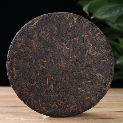 批发 普洱茶 老普洱 勐海干仓七子饼 357g熟茶 2饼起批图4