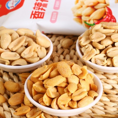 花生米芥末淮盐香辣味花生米下酒菜小包装零食食品金汇利花生米图4