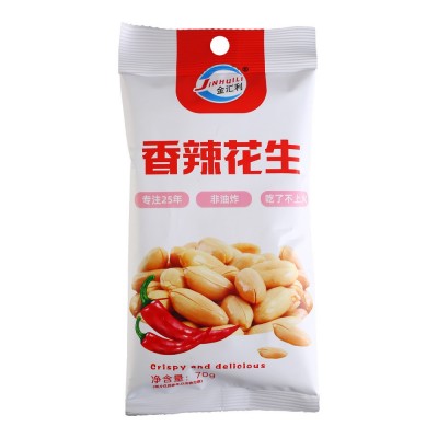 花生米芥末淮盐香辣味花生米下酒菜小包装零食食品金汇利花生米图5