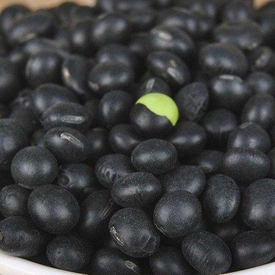 五谷杂粮源头工厂批发大量小黑豆绿芯小黑豆五谷杂粮黑小豆 2件图4