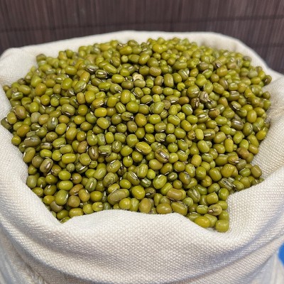 山野源粮绿豆真空装 新鲜农家绿豆 粮油颗粒饱满肉多皮薄500g绿豆图2