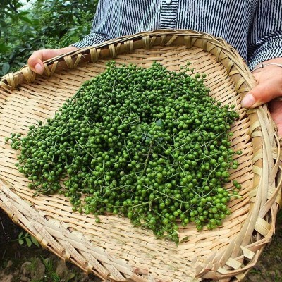 餐馆商用新鲜青花椒四川特麻特辣青花椒粒藤椒麻椒重庆江津九叶青2.5KG一袋  2袋起售图3