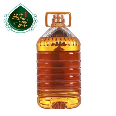 佛山粮源一级特香花生油浓香食用油 一罐大瓶装5升花生油厂家批发 2桶起售图4