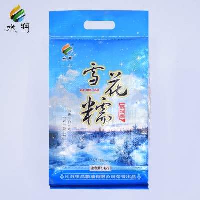 水润恒昌粮油厂家供应 圆糯香 雪花糯 包粽子袋装5kg 10斤装糯米图3