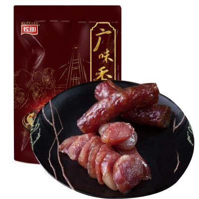 四川农家麻辣香肠咸口特产真空厂家川味腊肠肉500g腌腊广味香肠图5