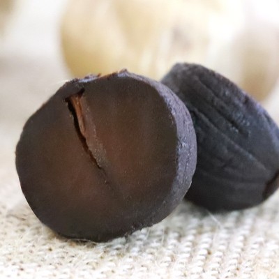 优质裂皮黑蒜 500克真空包装独头黑蒜 现货批发oem贴牌加工 2件图4