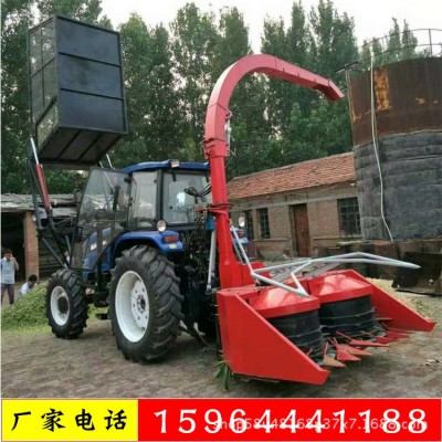 四轮拖拉机带玉米秸秆青储收割机小型履带式地滚刀青储机图3