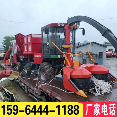 玉米秸秆粉碎收割机大型青储机青贮饲料牧草回收打包打捆机圆盘式图2