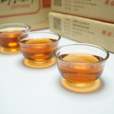 14年安化黑茶茯砖茶金茯金砖800g湘益阳特产边销新疆奶茶专用茯茶图3