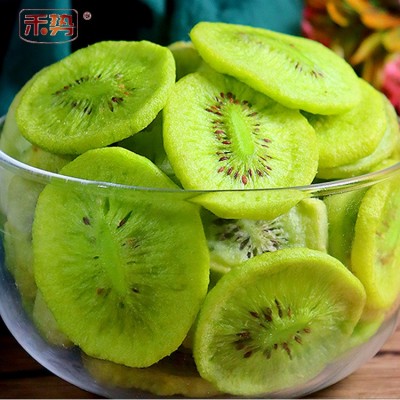 禾势果蔬脆猕猴桃脆干大包装厂家直销代发散装零食 1kg  2袋图3
