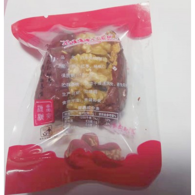 新疆大枣夹核桃 独立包装 休闲零食 红枣夹核桃 2箱图4