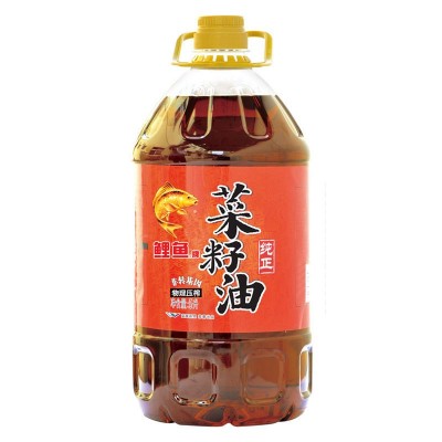 鲤鱼牌纯正菜籽油5L图2