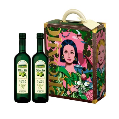 欧丽薇兰橄榄油礼盒特级初榨750ml*2图4