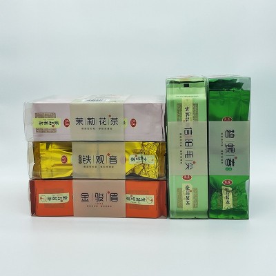 批发商超盒装茶信阳毛尖茶碧螺春茉莉花茶金骏眉红茶独立小包茶叶图4