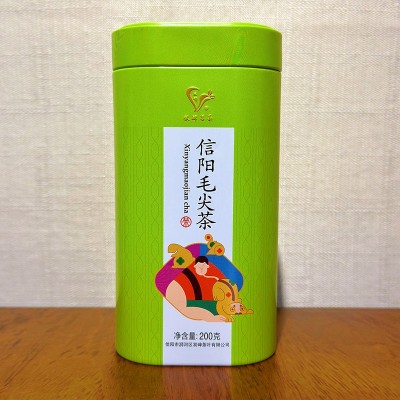 双碑茶业信阳毛尖200g罐装茶碧螺春大红袍商超茶叶口粮茶厂家批发图5