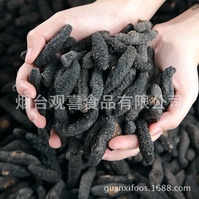米刺淡干海参/黑米刺无刺疙瘩刺海参散货500g图2