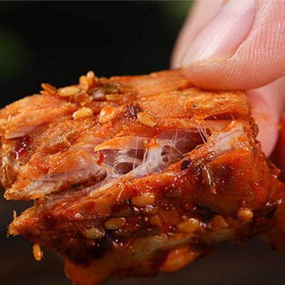 老八区湘西手撕腊肉415克湖南张家界特产风味零食手撕腊肉批发图3