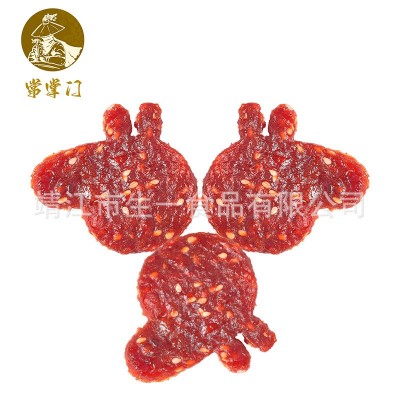 靖江特产猪肉脯 高蛋白肉脯 100g 独立包装 休闲零食 猪肉干 批发3斤图4