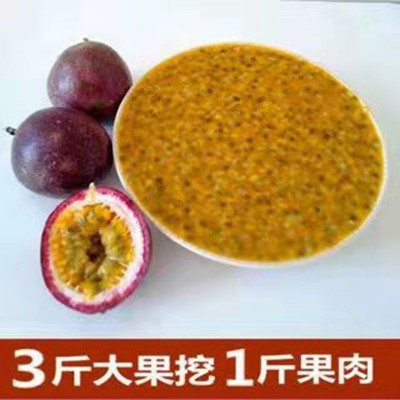 新鲜百香果酱百香果肉百香果汁原浆批发西番莲奶茶店用水果茶冷冻图2