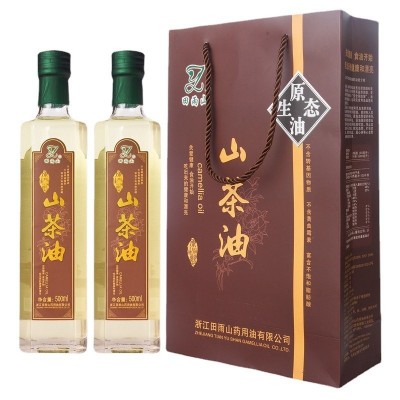 田雨山食用山茶油500ml*2油茶籽油东方橄榄油 高山茶籽油图4