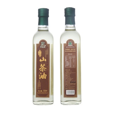 田雨山500ml*2瓶礼盒装食用油压榨精炼山茶油厂家山茶油图3