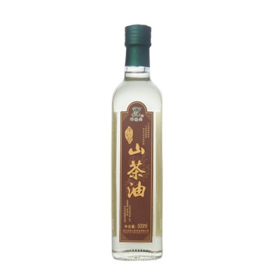 田雨山500ml*2瓶礼盒装食用油压榨精炼山茶油厂家山茶油图2