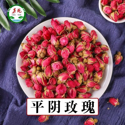 批发山东玫瑰平阴玫瑰花朵花瓣花茶原料 玫瑰花芳苑厂家直销玫瑰图2
