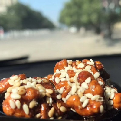 工厂定制蜂蜜芝麻琥珀核桃仁116g香酥核桃直播货源批发休闲小零食图4