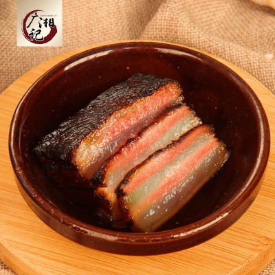 风干酱香腊肉农家自制柴火烟熏500g湖南农家特产酱香咸肉风味腊肠图3