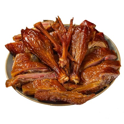 湖南特产柴火腊鸡烟熏腊鸡餐饮腊味腌制腊鸡餐饮食材批发量大价优图4