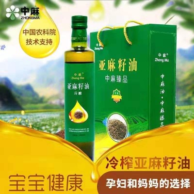 农科院油料所研制中麻亚麻籽油图1