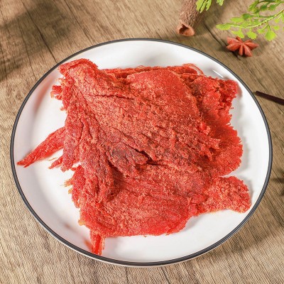 闽南特产原味100g猪肉干开袋即食猪肉片野餐下午茶食品厂家直销图3