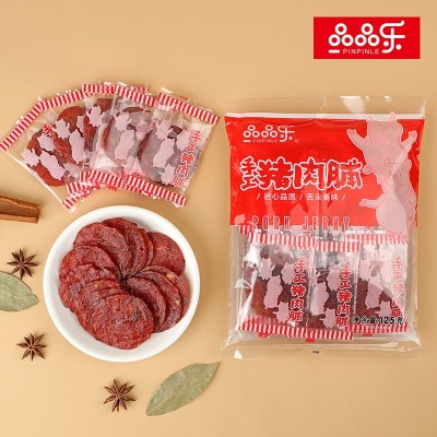 闽南特产手工猪肉脯125g袋装独立包装办公休闲小零食零嘴批发货源图3