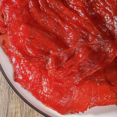 闽南特产香味猪肉脯袋装90g办公室休闲小零食网红茶点猪肉干肉脯图3