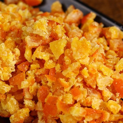 四川特产江陵糖桔丁红桔饼红橘丁月饼糕点馅料果脯蜜饯专用厂家批图2