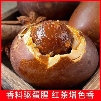 富邮吊炉烤五香海鸭蛋真空咸鸭蛋整箱流油农家烤盐蛋熟食批发图3