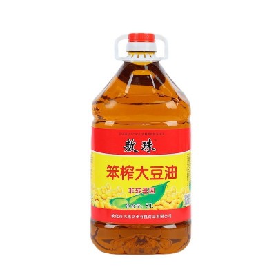 非转基因压榨大豆油三级工厂生产批发吉林敦化黄豆压榨植物油图5